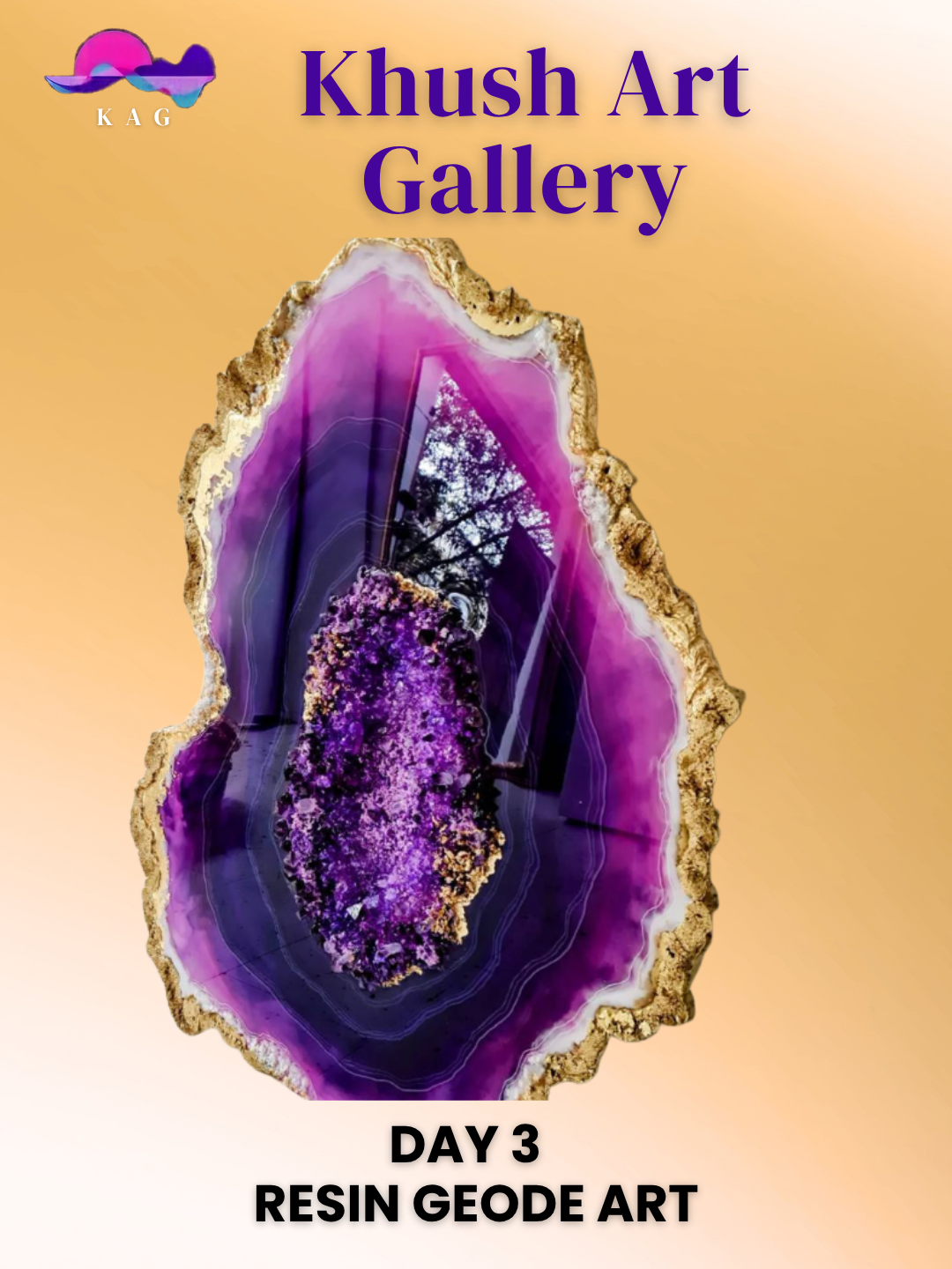 Resin Geode Art